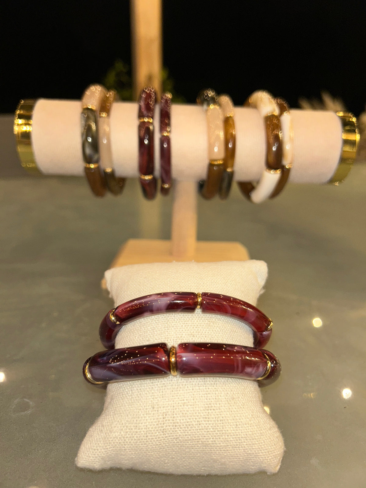 Bracelet bordeaux