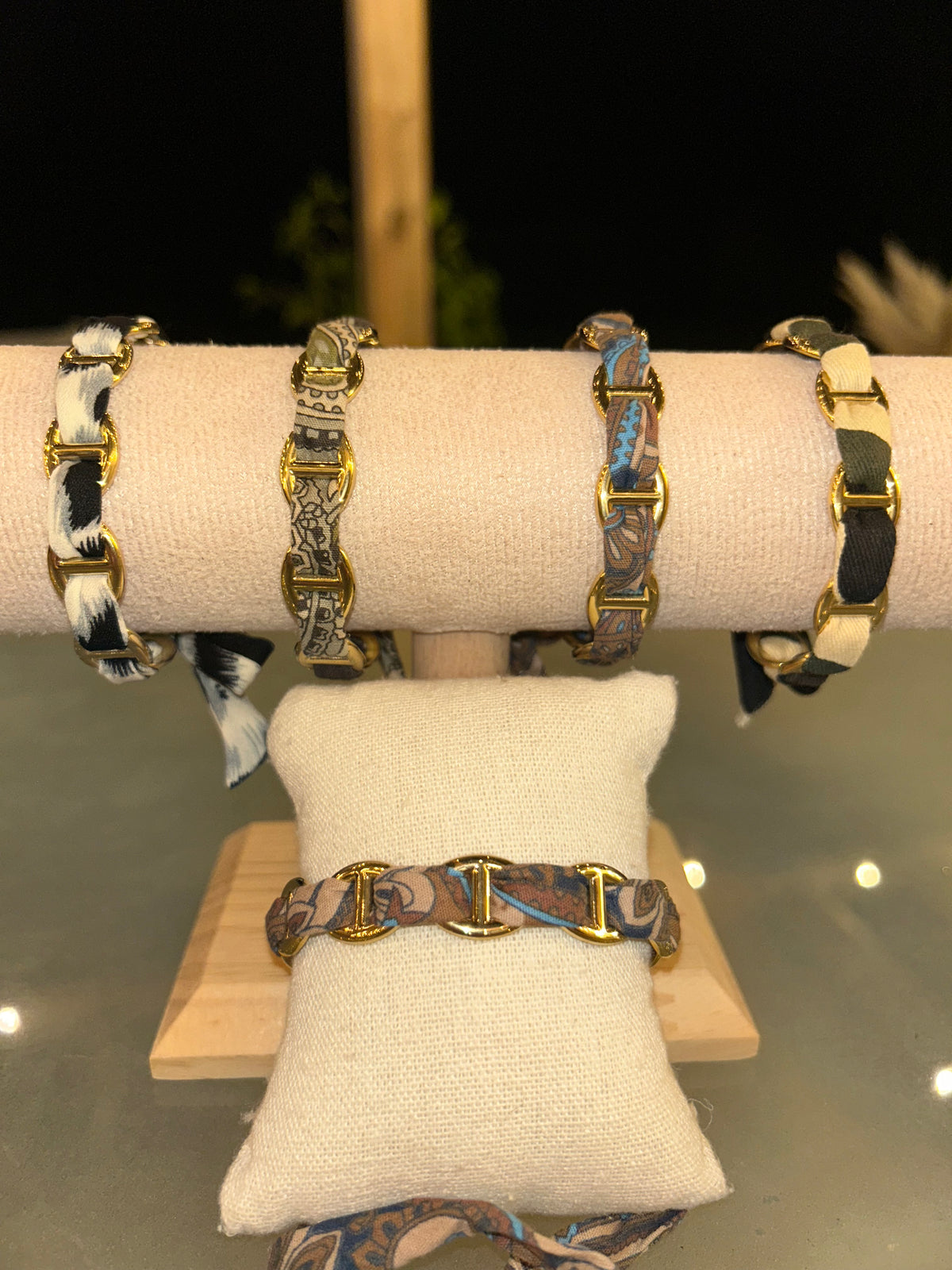 Bracelet foulards