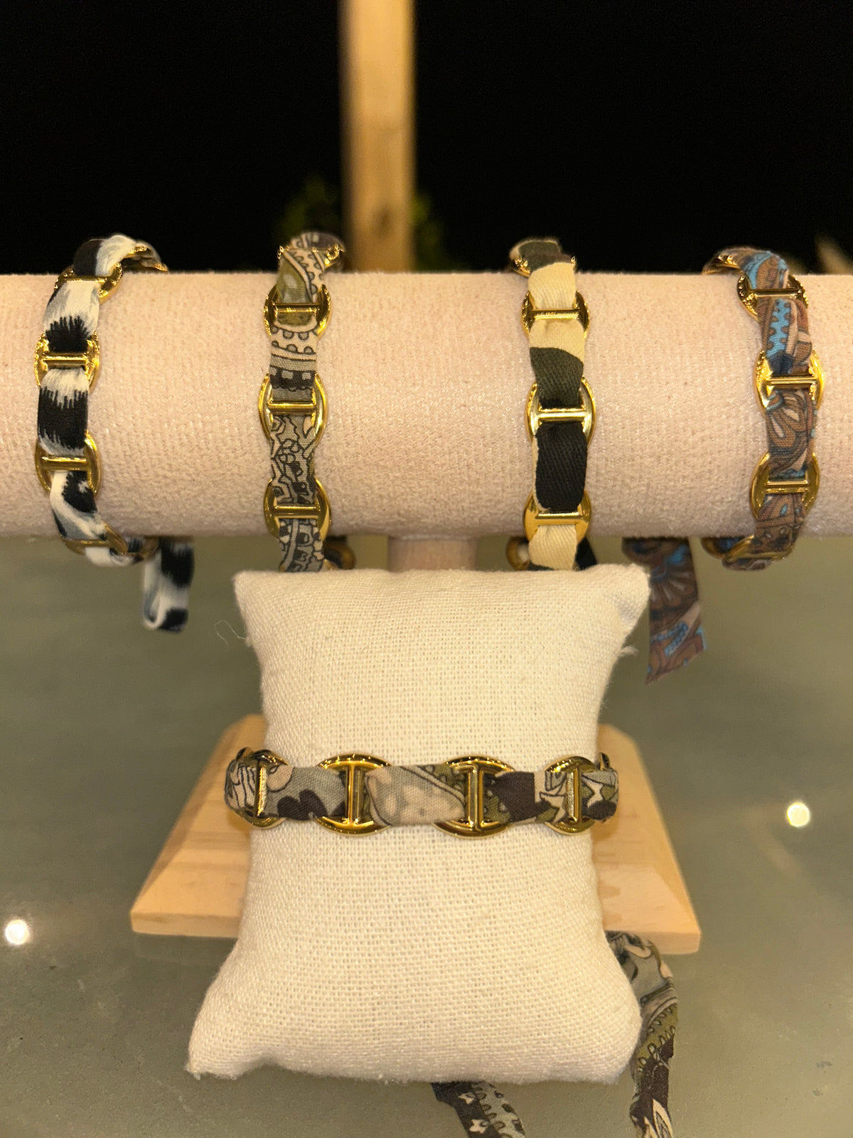Bracelet foulards