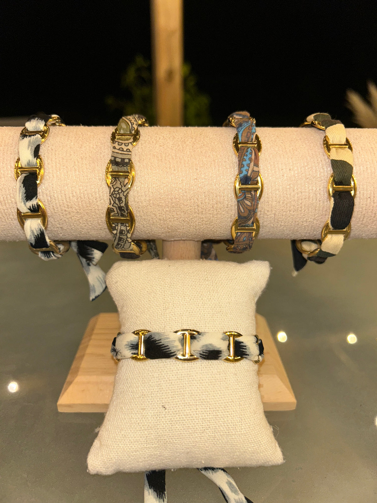 Bracelet foulards