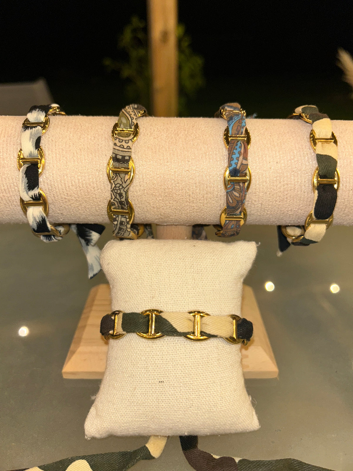 Bracelet foulards