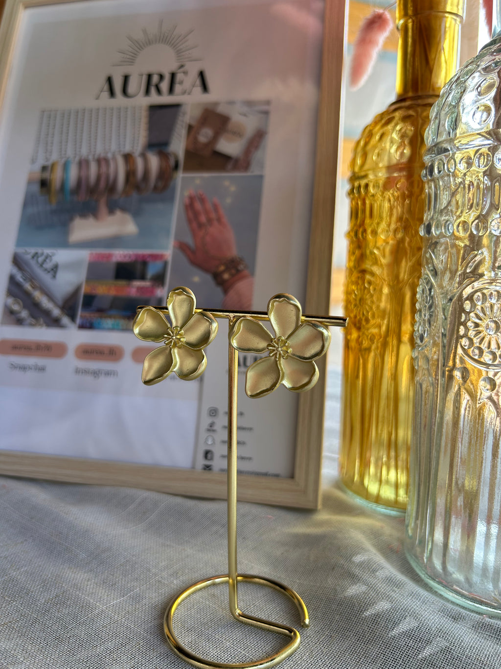 petite fleur doré