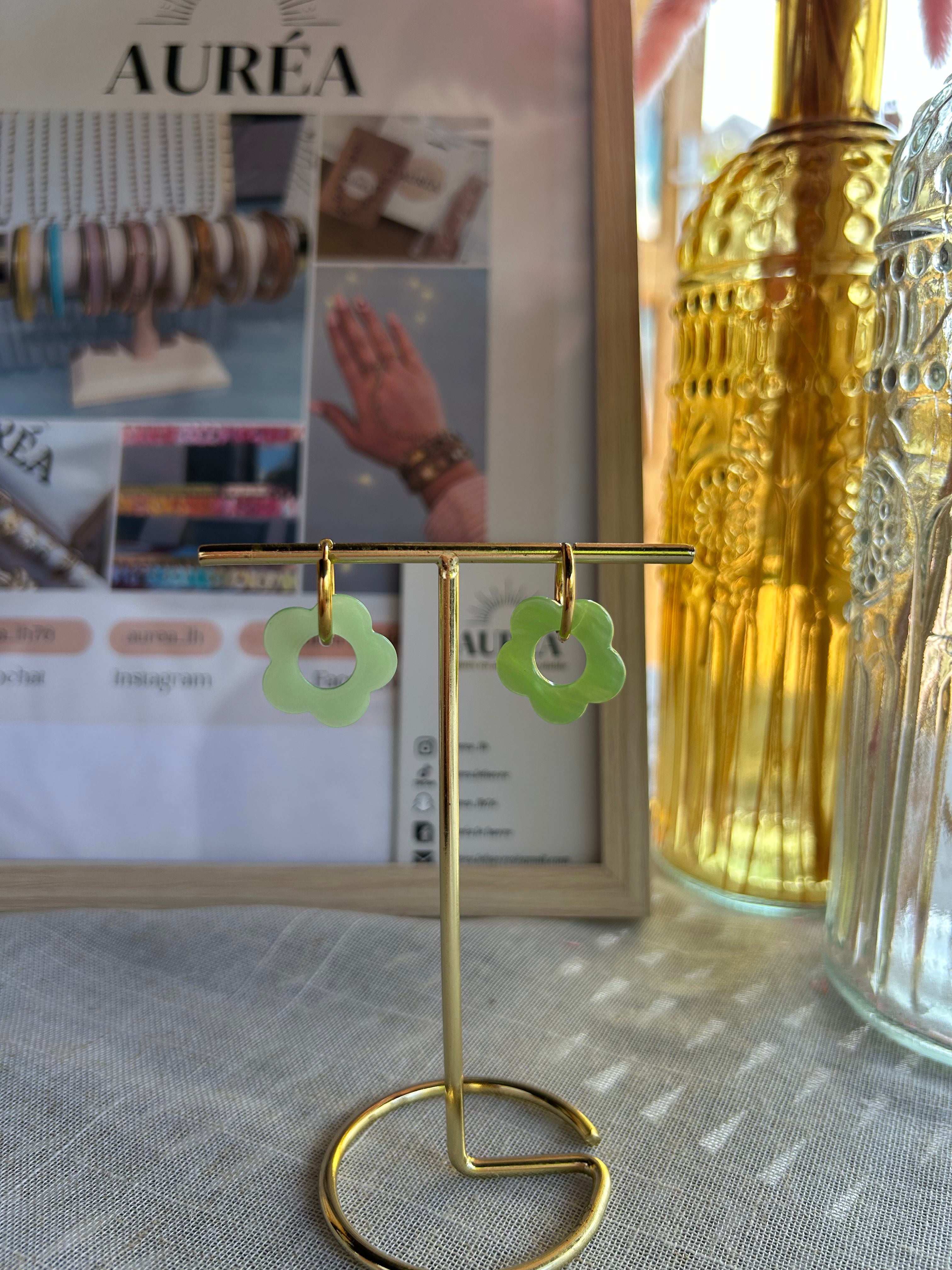 Boucles d'oreilles SOFIA🌼