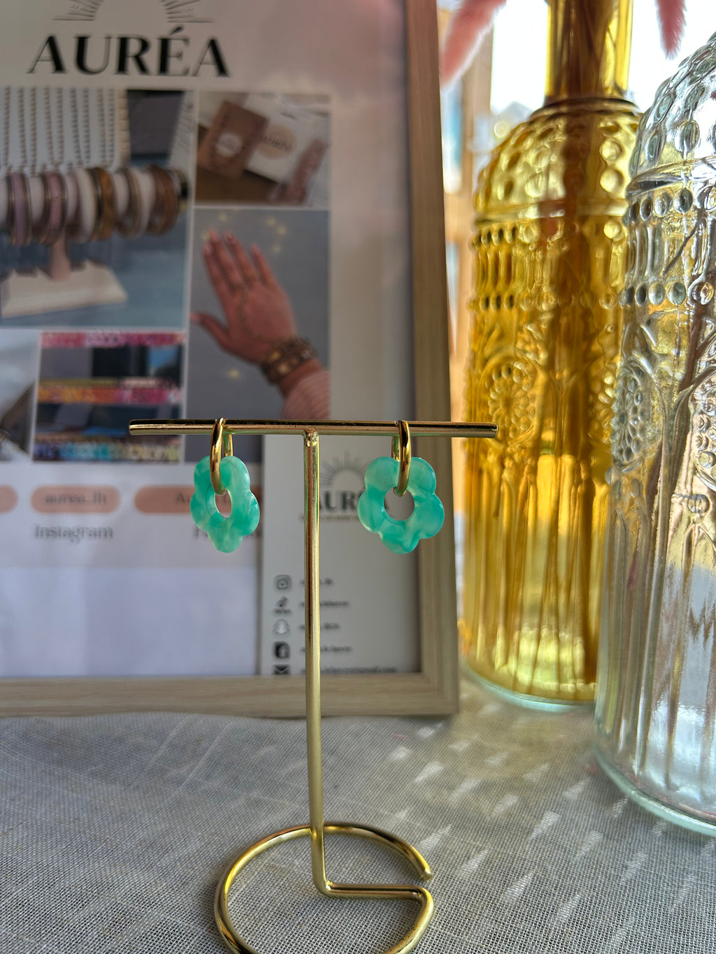 Boucles d'oreilles SOFIA🌼
