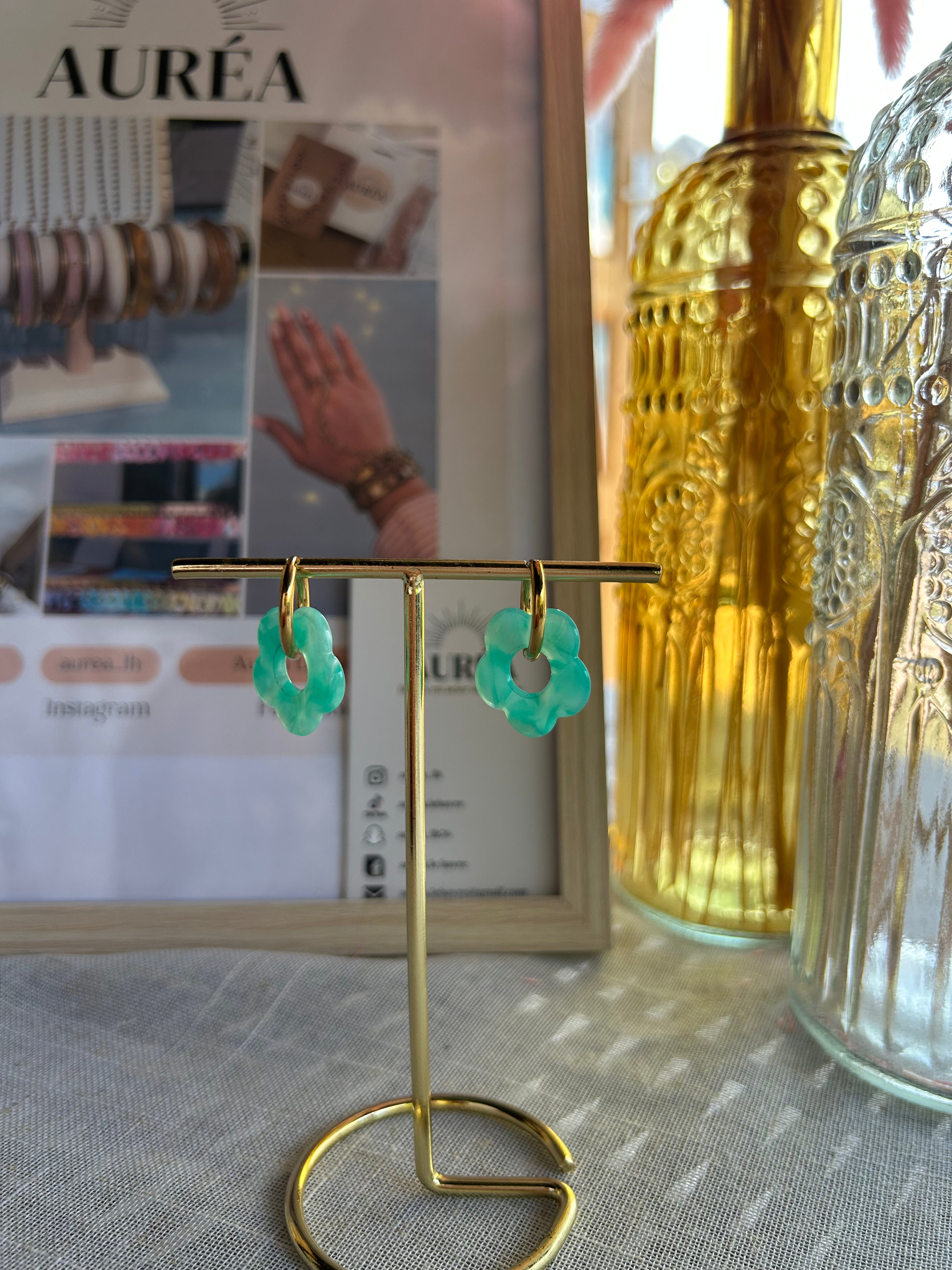 Boucles d'oreilles SOFIA🌼