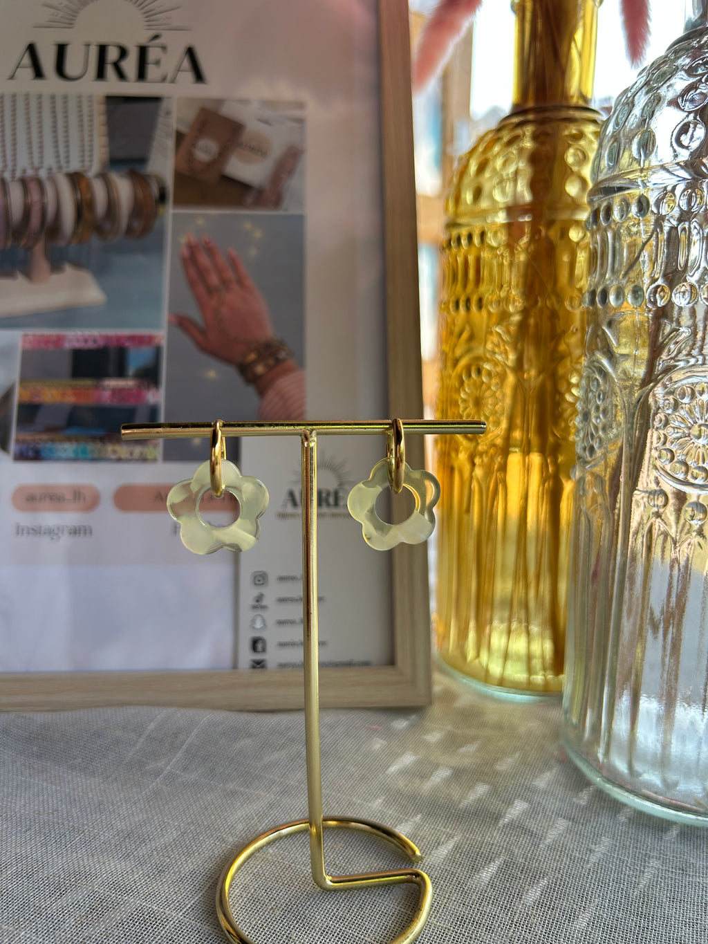 Boucles d'oreilles SOFIA🌼