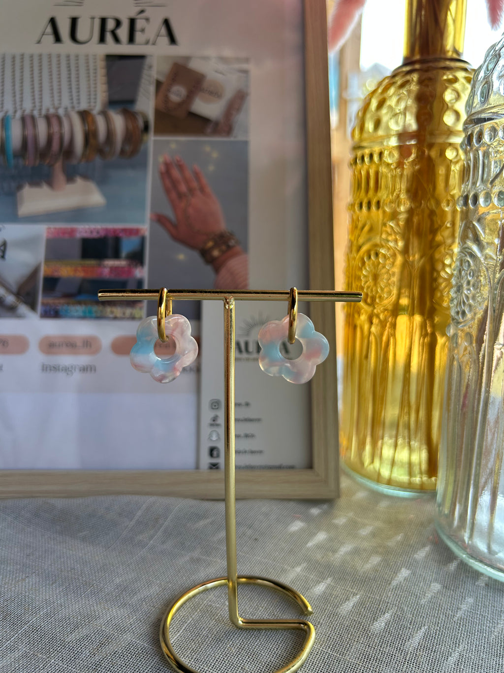 Boucles d'oreilles SOFIA🌼