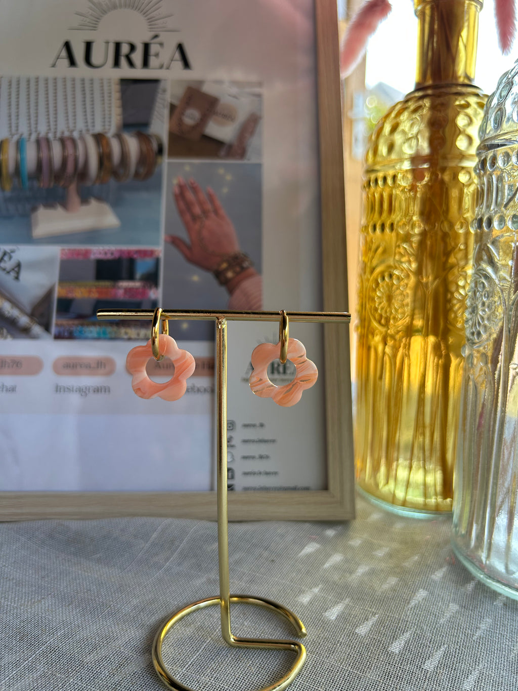 Boucles d'oreilles SOFIA🌼
