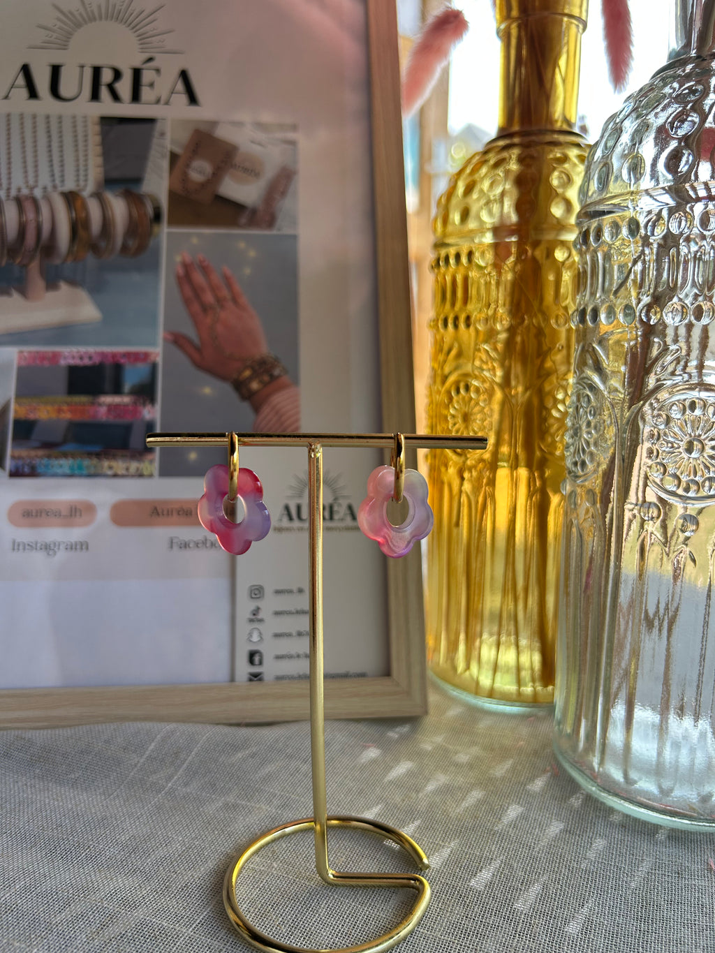 Boucles d'oreilles SOFIA🌼