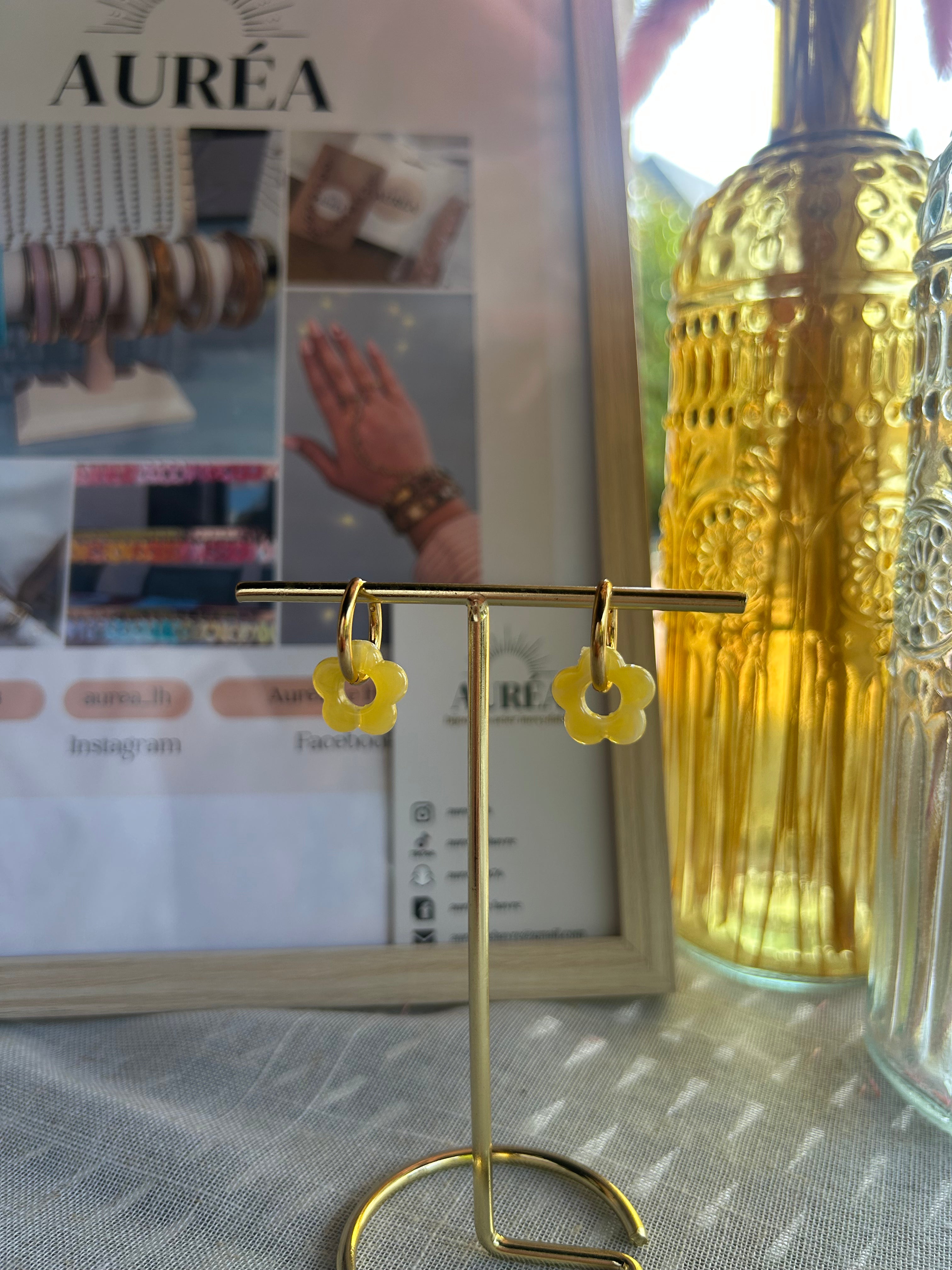 Boucles d'oreilles SOFIA🌼