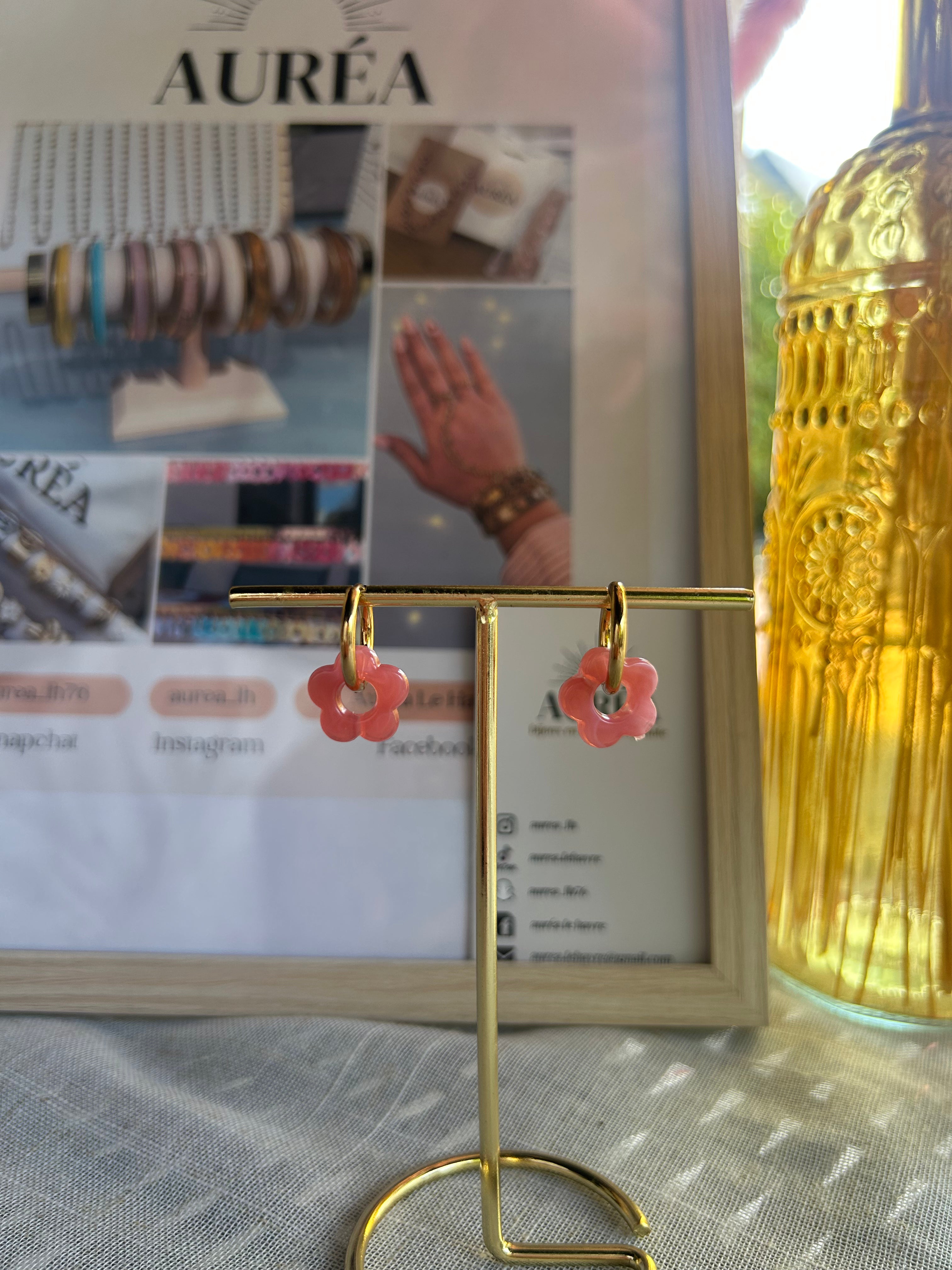 Boucles d'oreilles SOFIA🌼