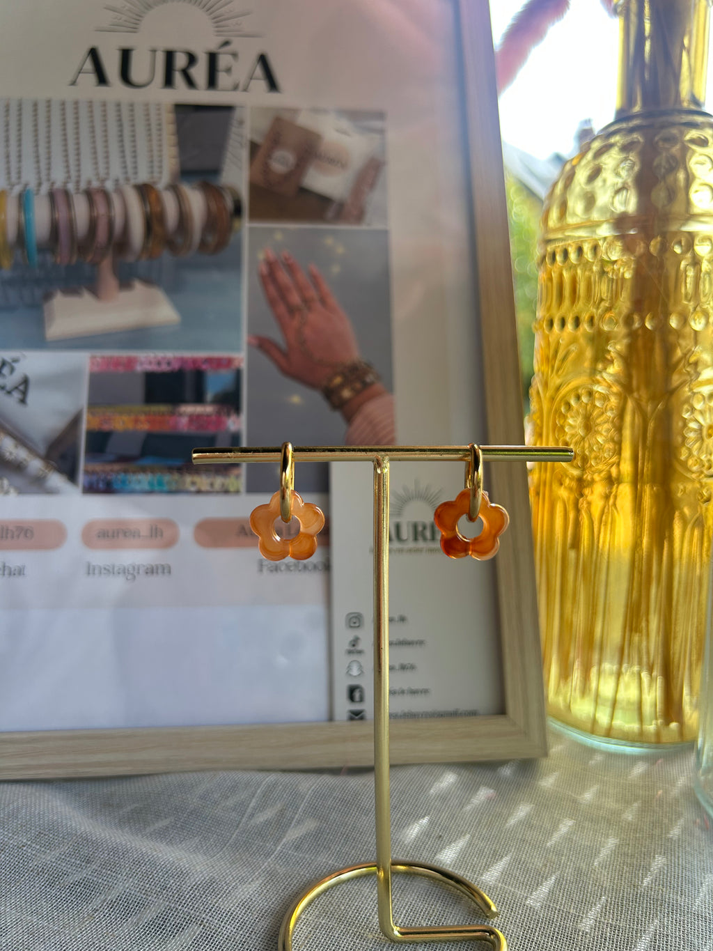 Boucles d'oreilles SOFIA🌼