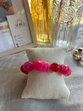 bracelet pierre rose