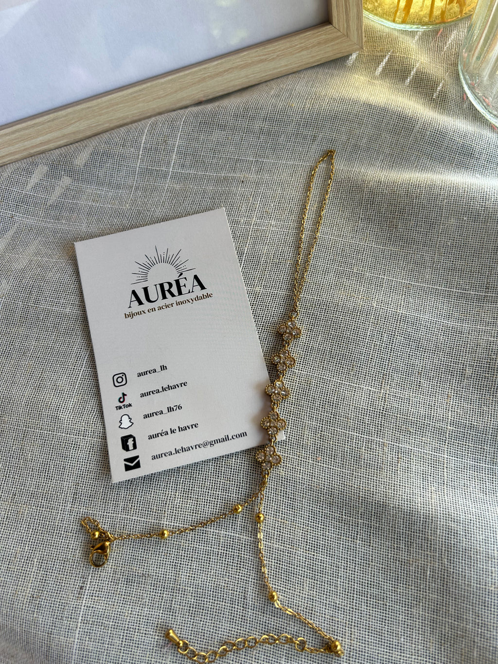 chaine de main alma doré