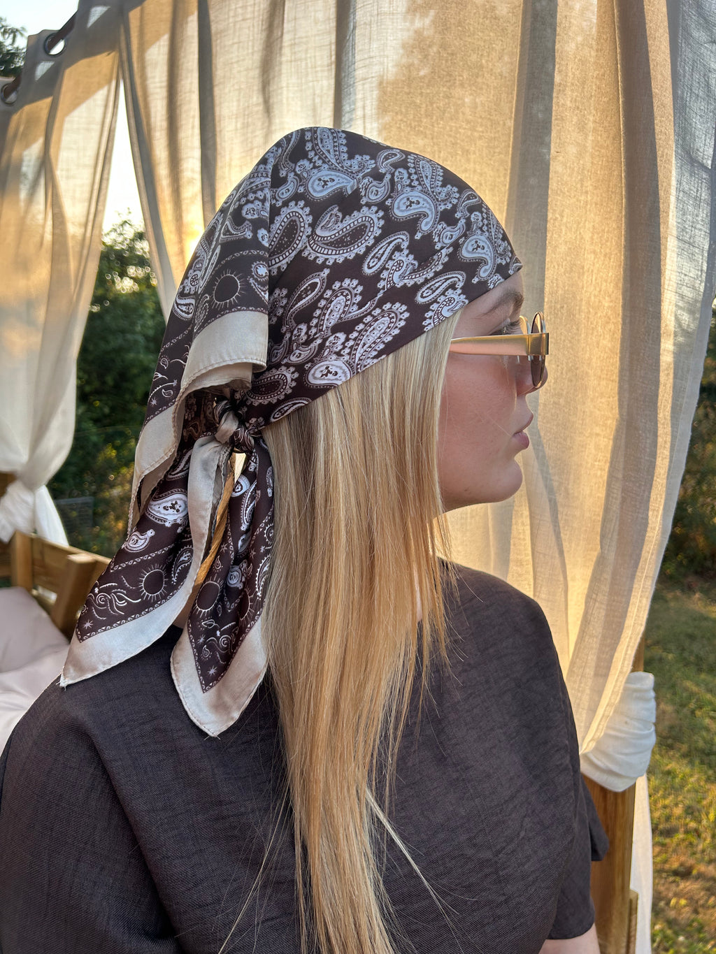foulard chocolat 🍫