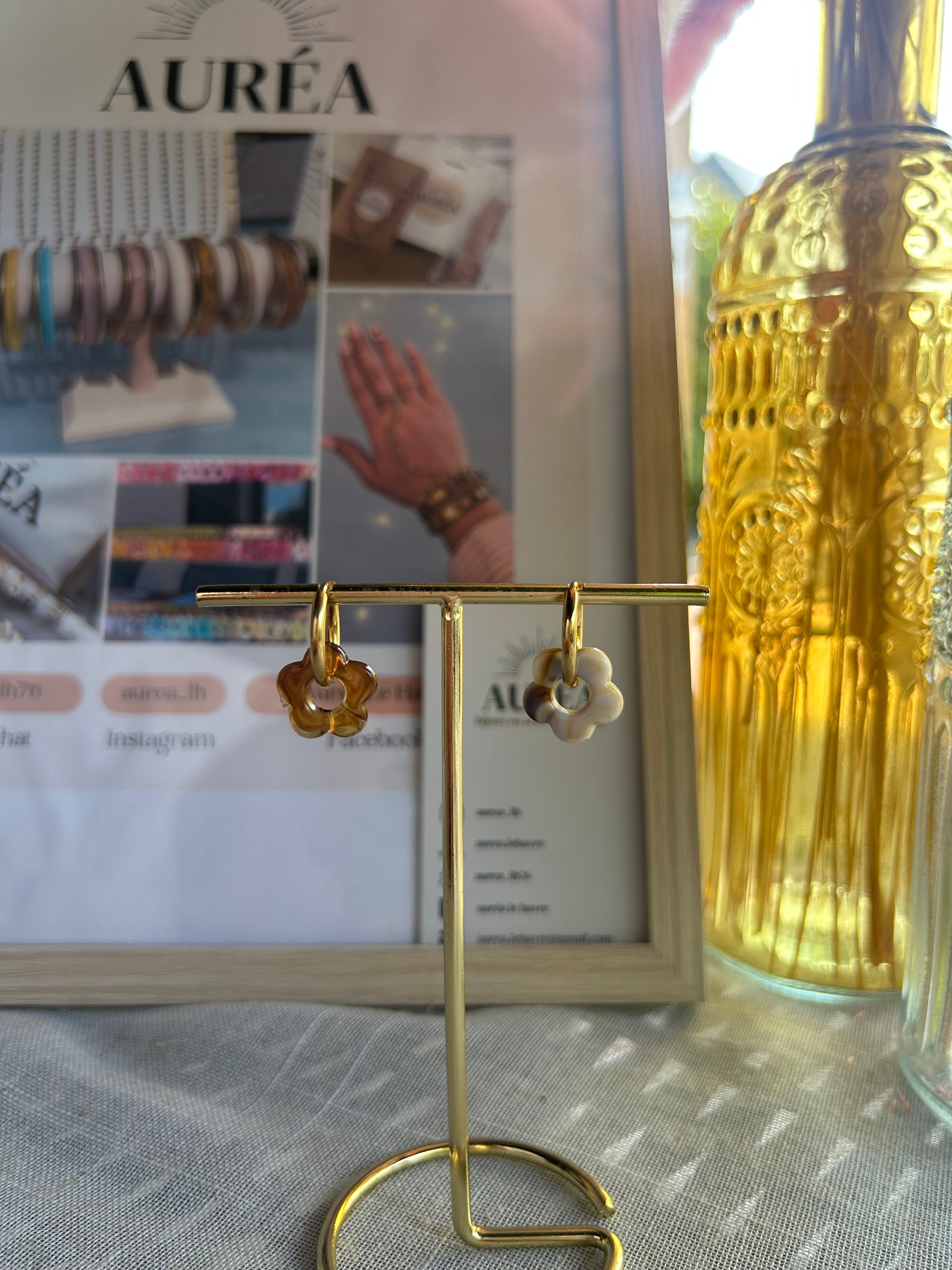 Boucles d'oreilles SOFIA🌼