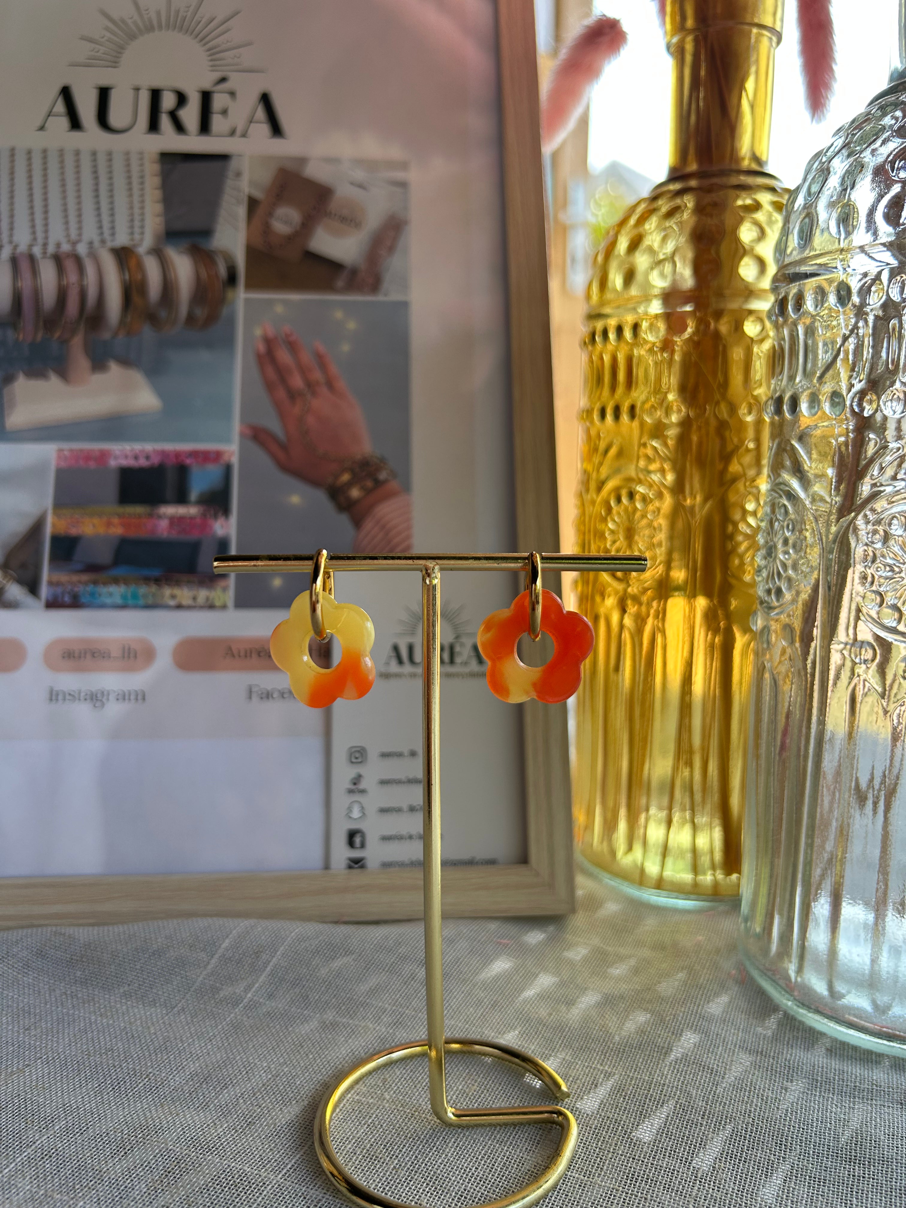 Boucles d'oreilles SOFIA🌼