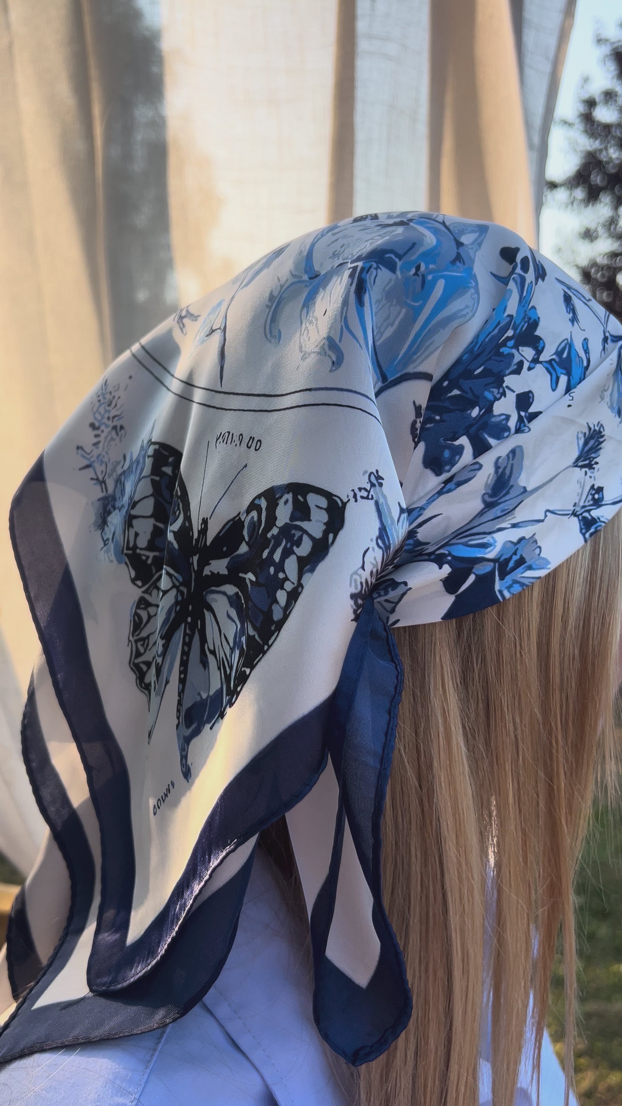 foulard Aurélia 💙