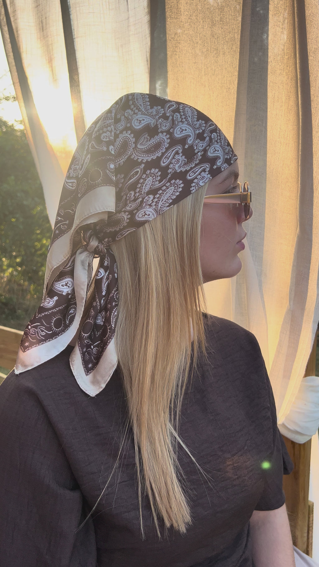 foulard chocolat 🍫