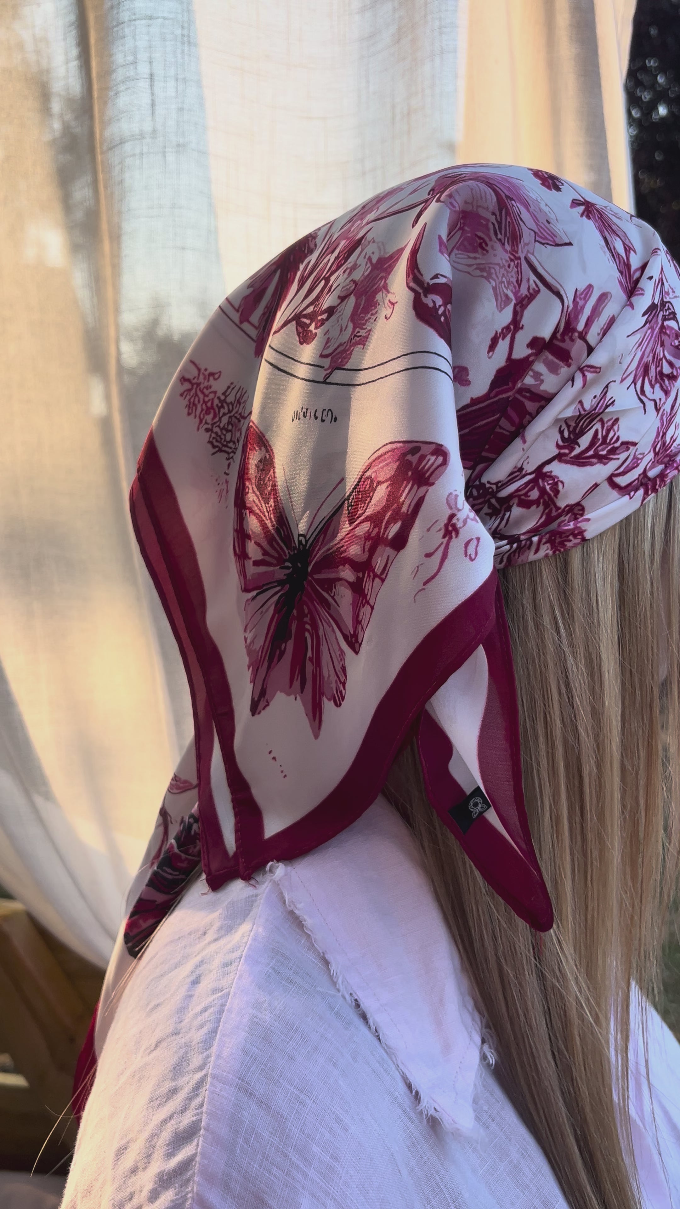 foulard rosalia🌸