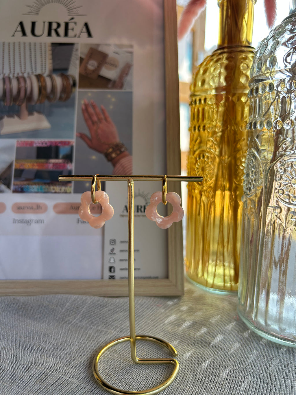 Boucles d'oreilles SOFIA🌼