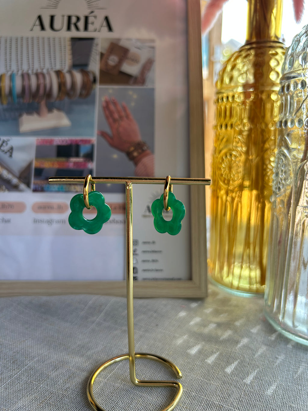 Boucles d'oreilles SOFIA🌼